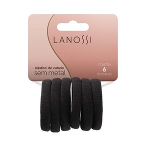 elastico-de-cabelo-sem-metal-black-lanossi-6un-LS2506-embalagem