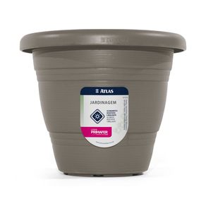 vaso-para-flores-plastico-redondo-cinza-atlas-22x22cm-still vaso-para-flores-plastico-redondo-cinza-atlas-22x22cm-still