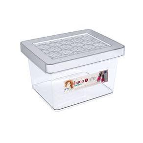 Organizador-Plastico-Multiuso-Pequeno-Alto-Cristal-28L-Hana-Ordene-still Organizador-Plastico-Multiuso-Pequeno-Alto-Cristal-28L-Hana-Ordene-still