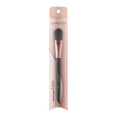 pincel-maquiagem-lingua-gato-base-rose-black-f01-lanossi-LS3004-embalagem