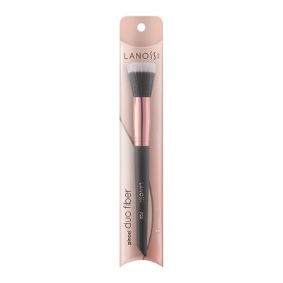 pincel-maquiagem-duo-fiber-multiuso-rose-black-f08-lanossi-LS3005-embalagem