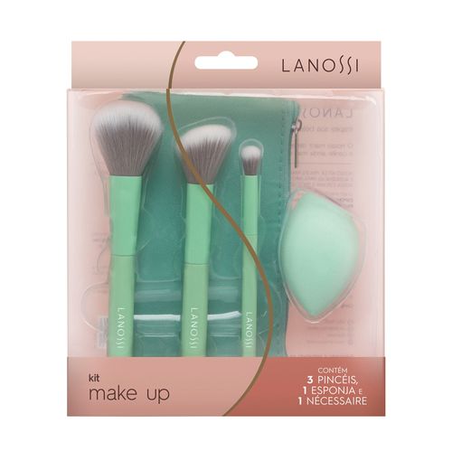 kit-pincel-maquiagem-compacto-necessaire-esponja-green-mint-lanossi-LS3020-embalagem