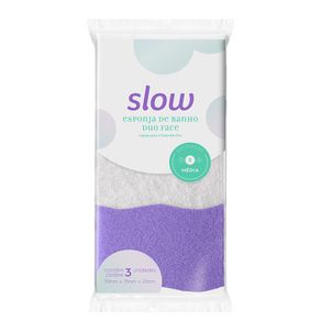 kit-esponja-banho-duoface-esfoliante-slow-3un-LS7504-embalagem kit-esponja-banho-duoface-esfoliante-slow-3un-LS7504-embalagem