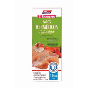 Saco-Plastico-Hermetico-Fecho-Duplo-1L-Vac-Freezer-Sanremo-still Saco-Plastico-Hermetico-Fecho-Duplo-1L-Vac-Freezer-Sanremo-still