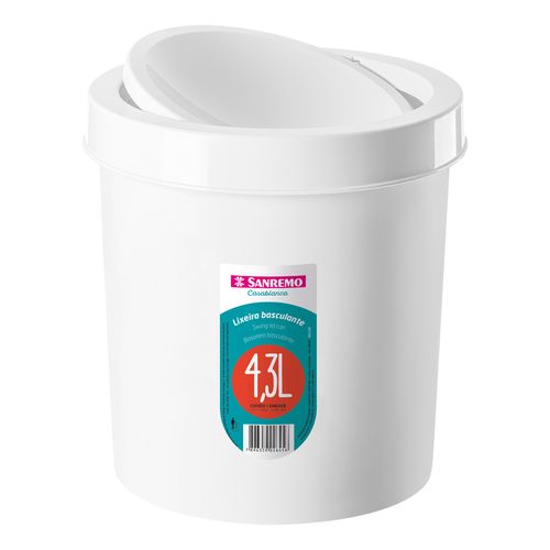 Lixeira-Plastica-Redonda-com-Tampa-Basculante-Branca-43L-Casablanca-Sanremo-still Lixeira-Plastica-Redonda-com-Tampa-Basculante-Branca-43L-Casablanca-Sanremo-still