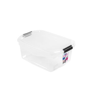 Caixa-Organizadora-Plastica-Transparente-20L-Flex-Sanremo-Still Caixa-Organizadora-Plastica-Transparente-20L-Flex-Sanremo-Still