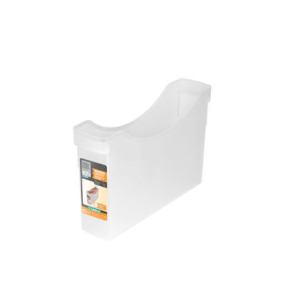 Caixa-Organizadora-Arquivo-Standard-Estreita-sem-Tampa-para-Pastas-Suspensas-Cristal-Office-Line-Ordene-still