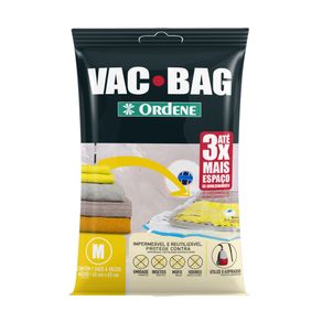 Saco-a-Vacuo-Organizador-Medio-Transparente-45x65cm-Vac-Bag-Ordene Saco-a-Vacuo-Organizador-Medio-Transparente-45x65cm-Vac-Bag-Ordene