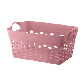 Cesto-Organizador-Retangular-Plastico-Rosa-22L-Moolti-Sanremo-still Cesto-Organizador-Retangular-Plastico-Rosa-22L-Moolti-Sanremo-still