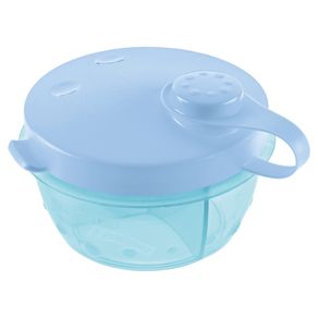 Pote-para-Leite-em-Po-Plastico-Azul-280ml-Baby-Sanremo