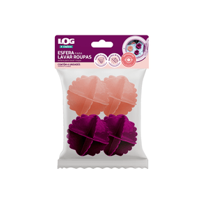 Esfera-para-Lavar-Roupas-Log-Ordene-4-Unidades-embalagem Esfera-para-Lavar-Roupas-Log-Ordene-4-Unidades-embalagem