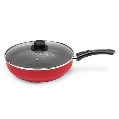 Panela-Wok-Antiaderente-Ultra-em-Aluminio-com-Cabo-e-Tampa-de-Vidro-Paprika-Multiflon-28cm-still1