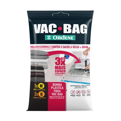 Saco Vacuo 100cm X 70cm Kit De 10 Unidades Bag Organizador - Fácil Negócio  Importação e Comércio