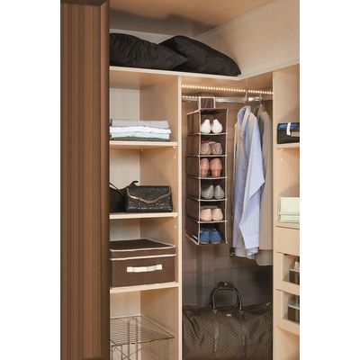 Sapateira-Dobravel-TNT-com-6-Divisorias-Marrom-My-Closet-Ordene-Ambientada