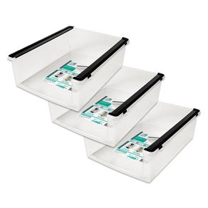 Kit-Cesto-Organizador-Plastico-Multiuso-Empilhavel-Cristal-3-Unidades-Ordene-1 Kit-Cesto-Organizador-Plastico-Multiuso-Empilhavel-Cristal-3-Unidades-Ordene-1