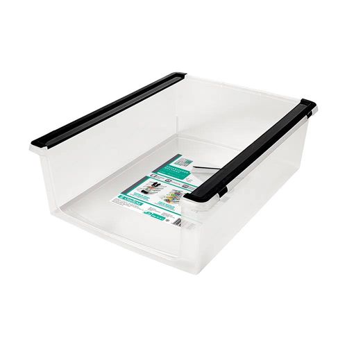 Kit-Cesto-Organizador-Plastico-Multiuso-Empilhavel-Cristal-3-Unidades-Ordene-2 Kit-Cesto-Organizador-Plastico-Multiuso-Empilhavel-Cristal-3-Unidades-Ordene-2