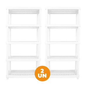 Kit-2-Estantes-Plasticas-Profissional-5-Prateleiras-Branca-Vig-Ordene-1 Kit-2-Estantes-Plasticas-Profissional-5-Prateleiras-Branca-Vig-Ordene-1