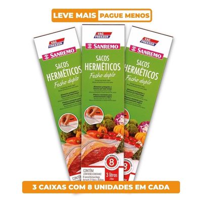 Kit-3-Sacos-Plasticos-Hermeticos-Fecho-Duplo-3L-Vac-Freezer-Sanremo-1