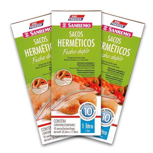 Kit-3-Sacos-Plasticos-Hermeticos-Fecho-Duplo-1L-Vac-Freezer-Sanremo-2