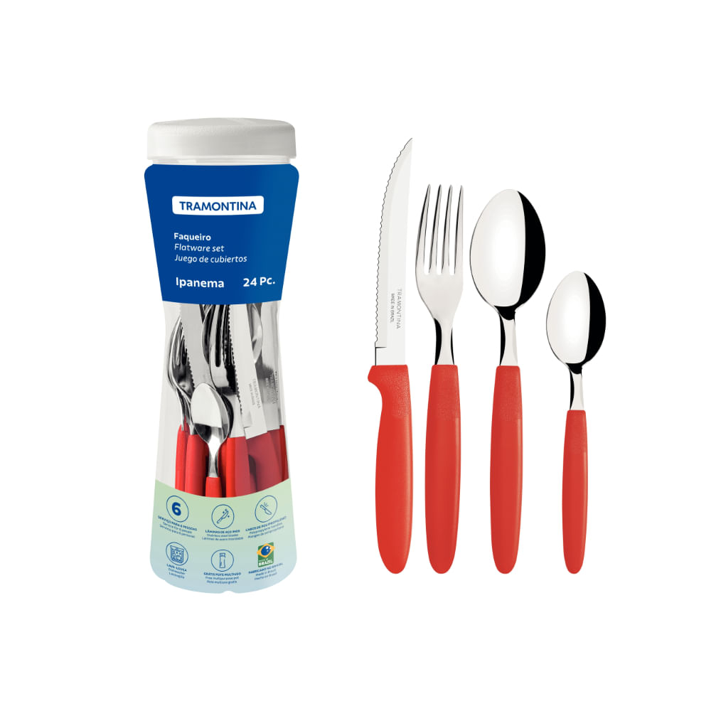 Espátula Para Manteiga Tramontina Cosmos Em Aço Inox | Via Inox Via Inox