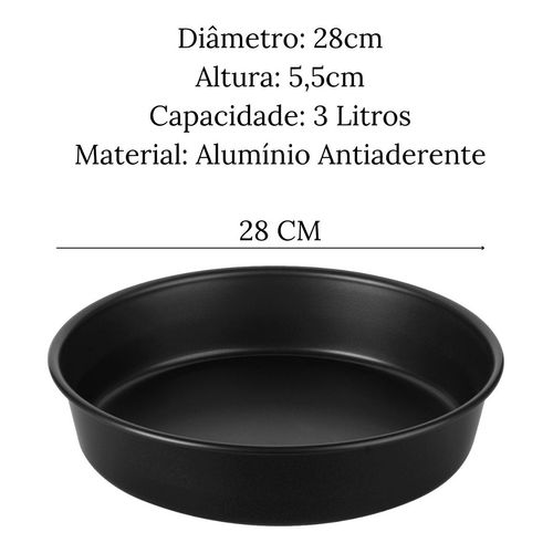 Forma-para-Assar-Bolo-e-Torta-Alta-Antiaderente-Ultra-em-Aluminio-Multiflon-24cm-still2