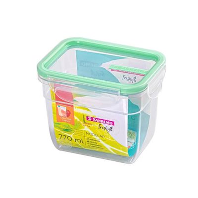 KIT000774-Kit-3-Potes-Plasticos-com-Travas-Hermeticos-Verde-Menta-770ml-Freshy-Sanremo-2