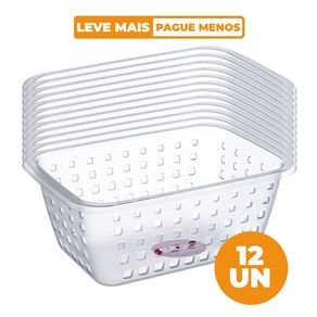 Kit-12-Cestos-Organizadores-Plasticos-Cristal-5-2L-Log-Ordene-1 Kit-12-Cestos-Organizadores-Plasticos-Cristal-5-2L-Log-Ordene-1